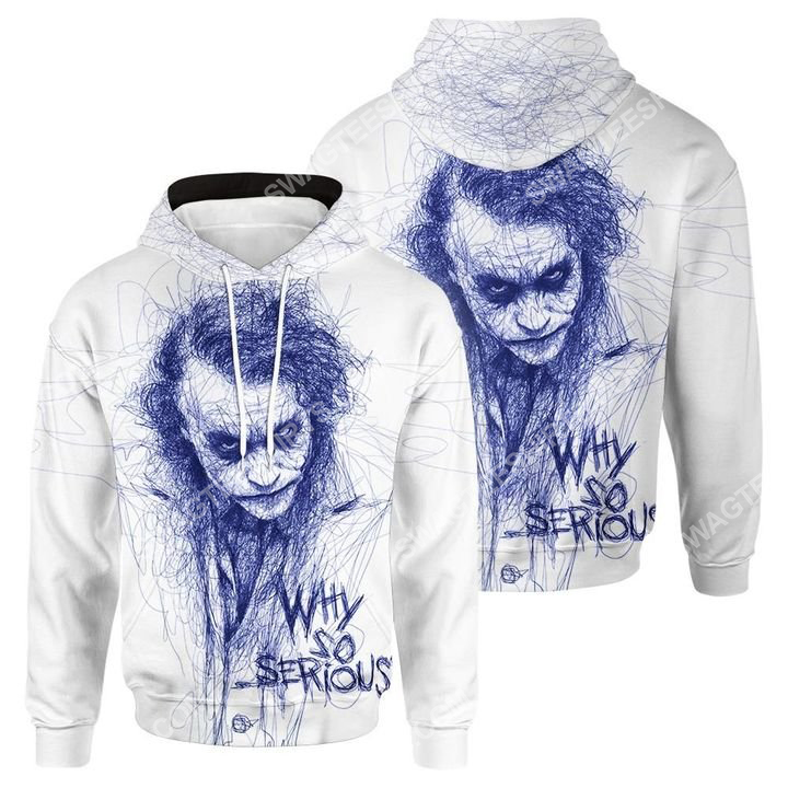 [SPECIAL EDITION] BATMAN JOKER WHY SO SERIOUS FOR HALLOWEEN DAY SHIRT – MARIA