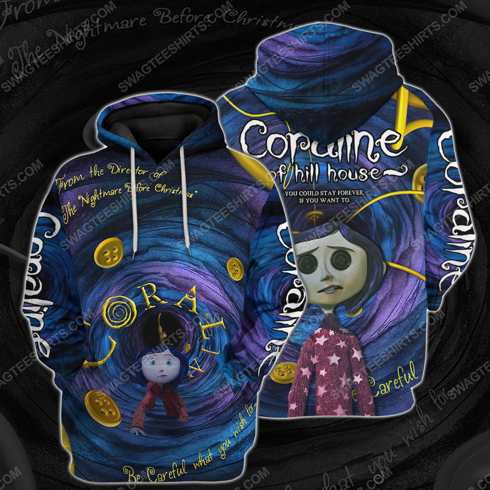 [SPECIAL EDITION] CORALINE OF HILL HOUSE HORROR MOVIE FOR HALLOWEEN NIGHT SHIRT – MARIA