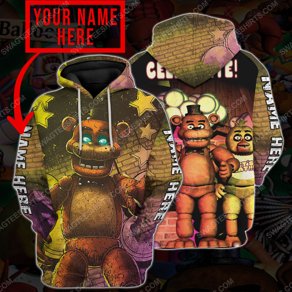 [SPECIAL EDITION] CUSTOM FIVE NIGHTS AT FREDDY’S FOR HALLOWEEN NIGHT SHIRT – MARIA