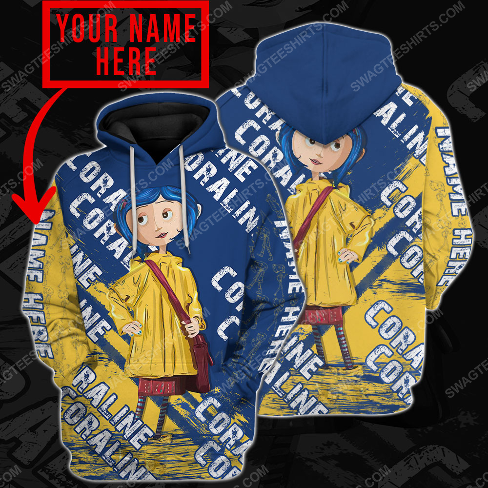 [SPECIAL EDITION] CUSTOM NAME CORALINE HORROR MOVIE FOR HALLOWEEN NIGHT SHIRT – MARIA