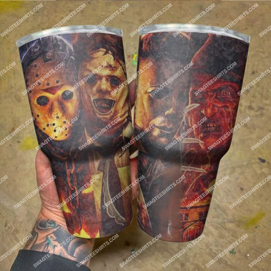 [SPECIAL EDITION] CUSTOM NAME HALLOWEEN HORROR MOVIES STAINLESS STEEL TUMBLER – MARIA