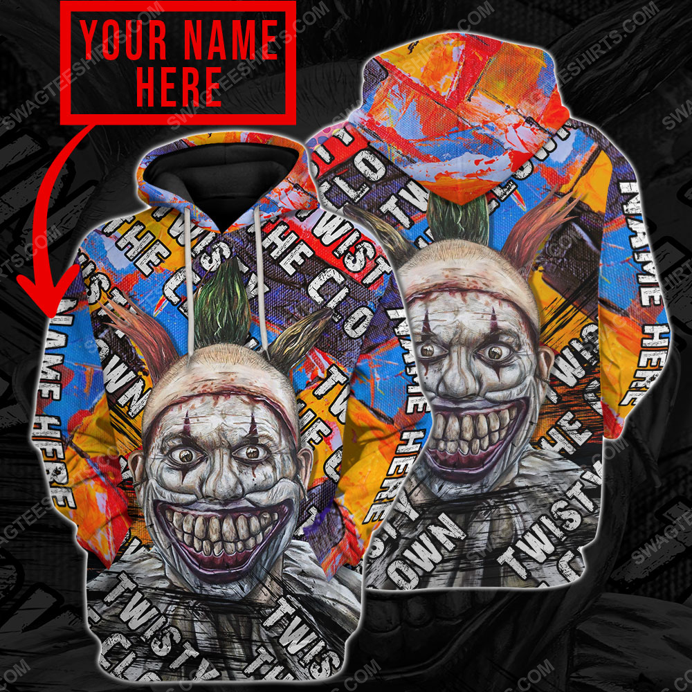[SPECIAL EDITION] CUSTOM TWISTY THE CLOWN HORROR MOVIE FOR HALLOWEEN NIGHT SHIRT – MARIA
