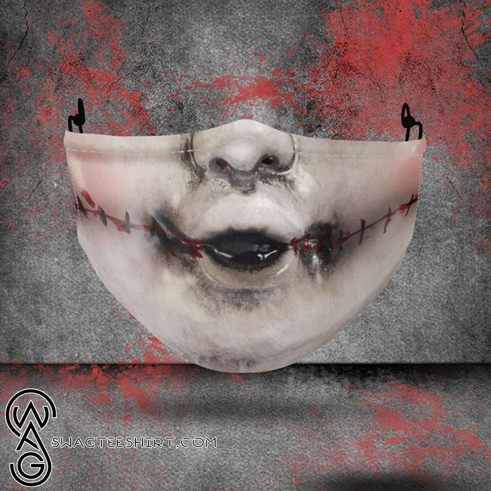 [SPECIAL EDITION] HALLOWEEN EVIL FACE ALL OVER PRINTED FACE MASK – MARIA