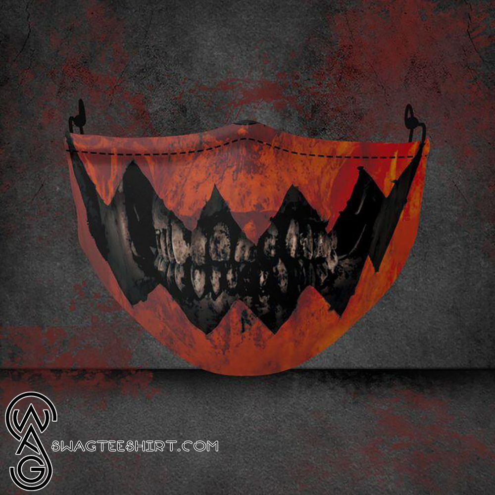 [SPECIAL EDITION] HALLOWEEN FABRIC ALL OVER PRINTED FACE MASK – MARIA