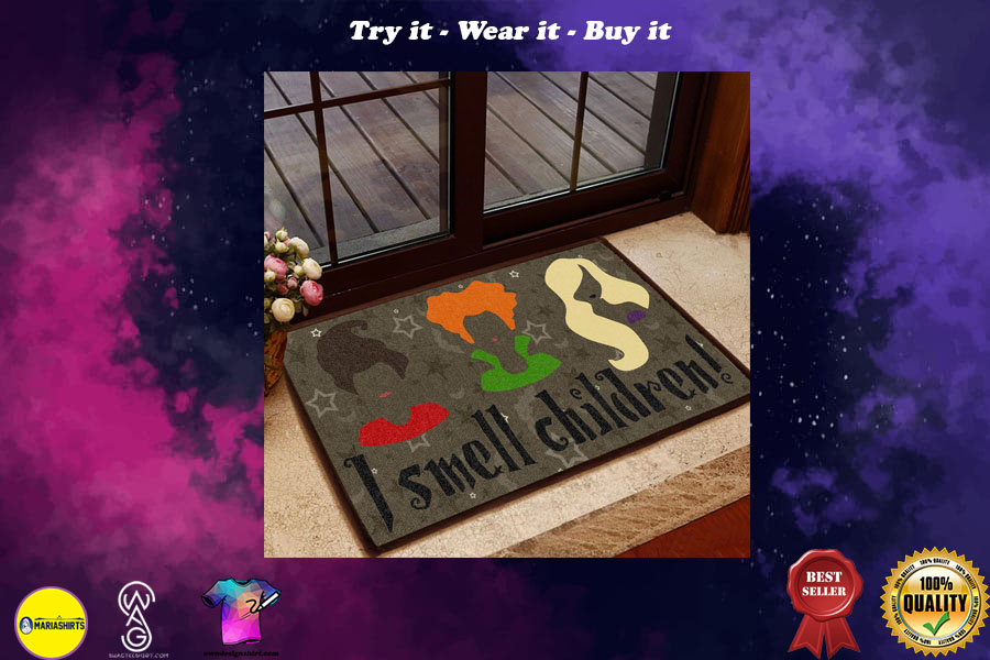 [SPECIAL EDITION] HALLOWEEN I SMELL CHILDREN HOCUS POCUS DOORMAT – MARIA