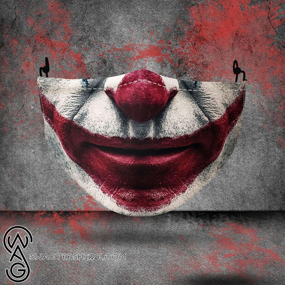 [SPECIAL EDITION] HALLOWEEN JOKER JOAQUIN PHOENIX ALL OVER PRINTED FACE MASK – MARIA