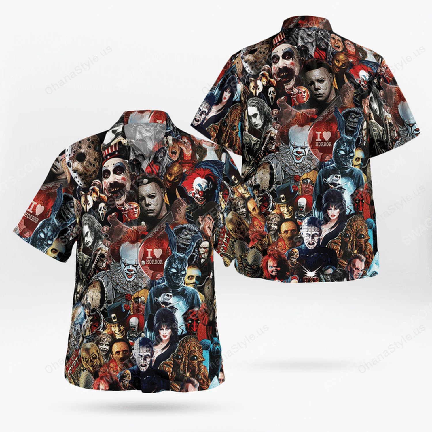 [SPECIAL EDITION] HALLOWEEN NIGHT HORROR KILLER HAWAIIAN SHIRT – MARIA