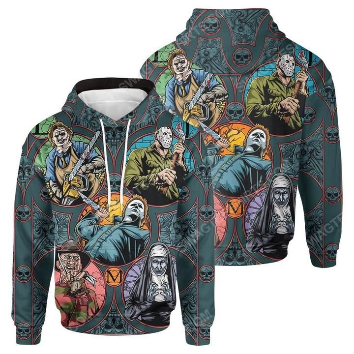 [SPECIAL EDITION] HALLOWEEN NIGHT HORROR MOVIES CHARACTERS FULL PRINTING SHIRT – MARIA