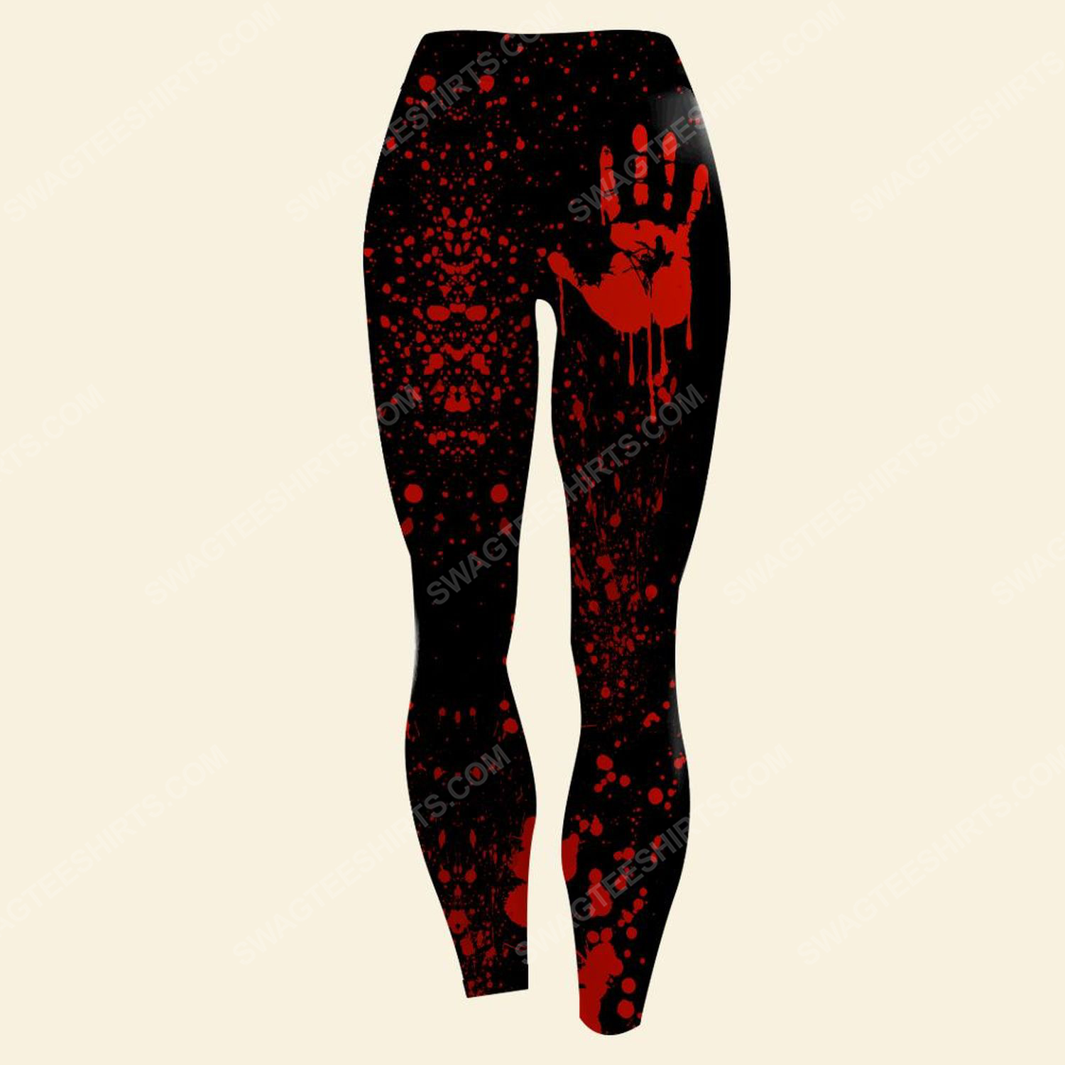 [SPECIAL EDITION] HALLOWEEN NIGHT WITH BLOOD HAND FULL PRINT LEGGING – MARIA