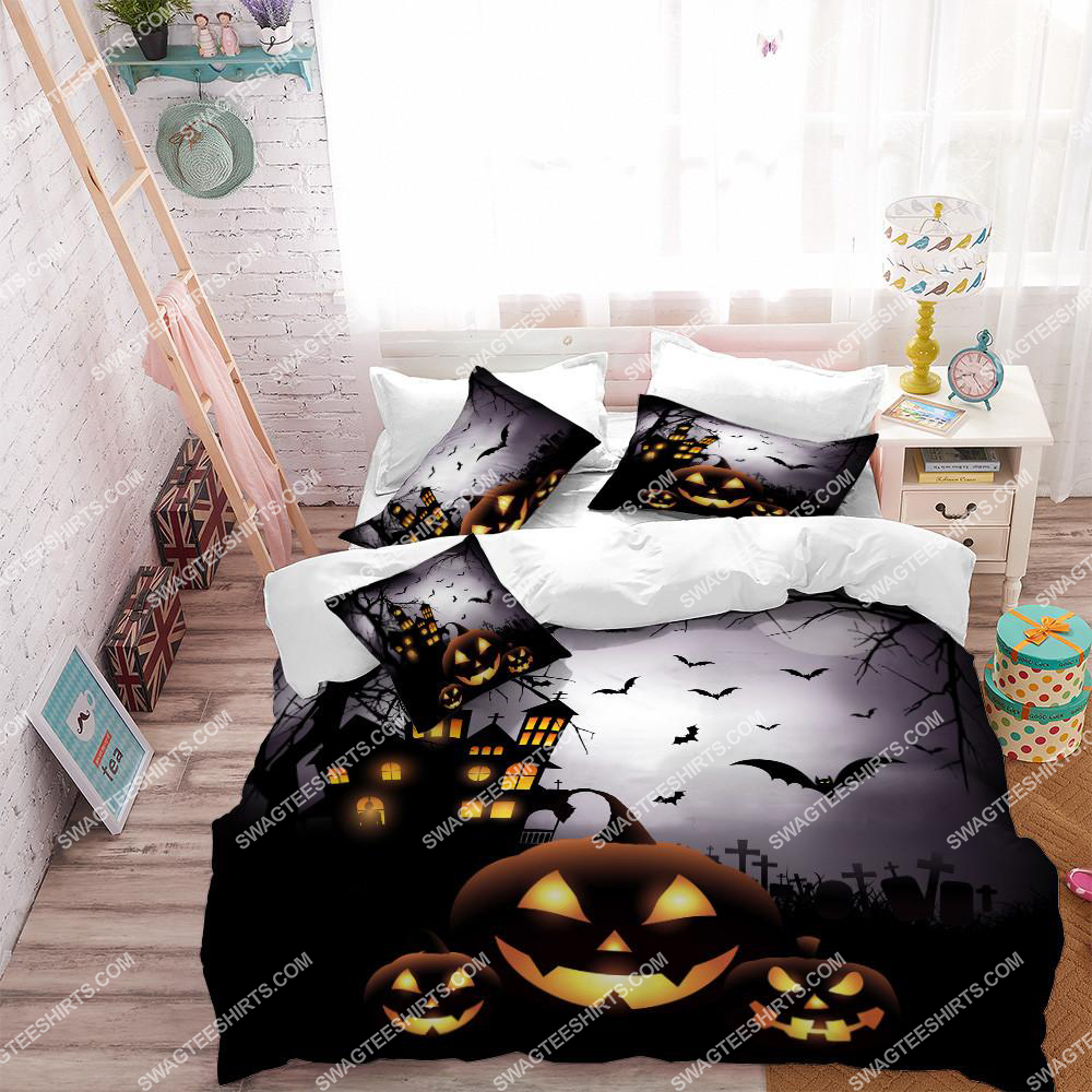 [SPECIAL EDITION] HAPPY HALLOWEEN NIGHT FULL PRINTING BEDDING SET – MARIA