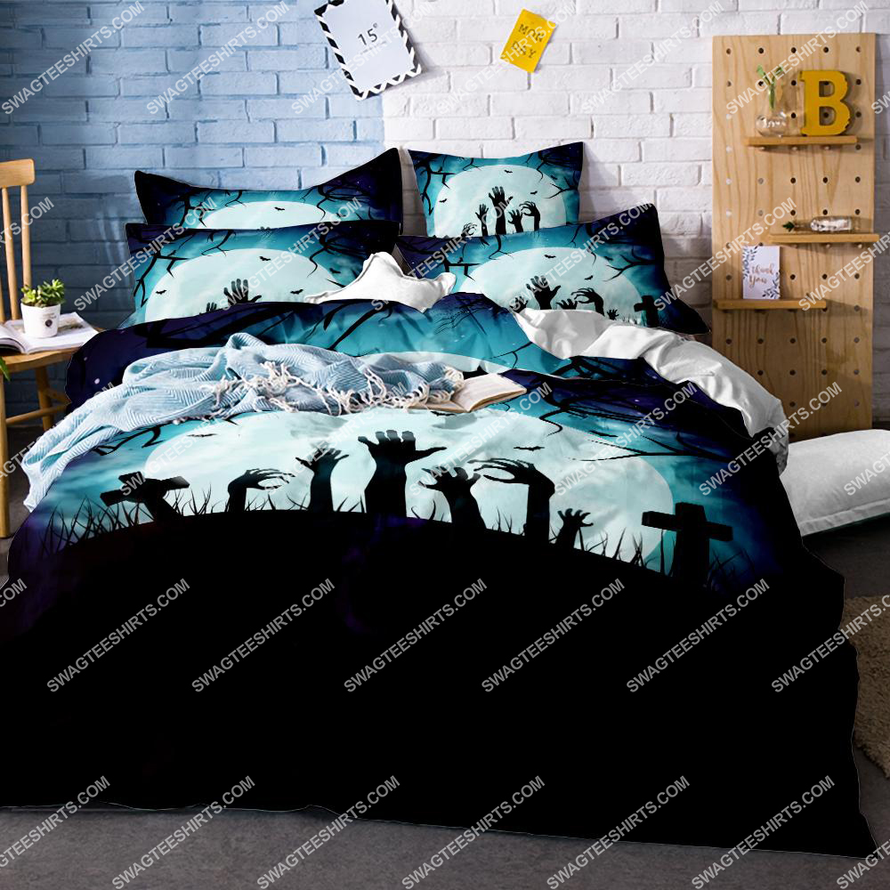 [SPECIAL EDITION] HAPPY HALLOWEEN ZOMBIE FULL PRINTING BEDDING SET – MARIA