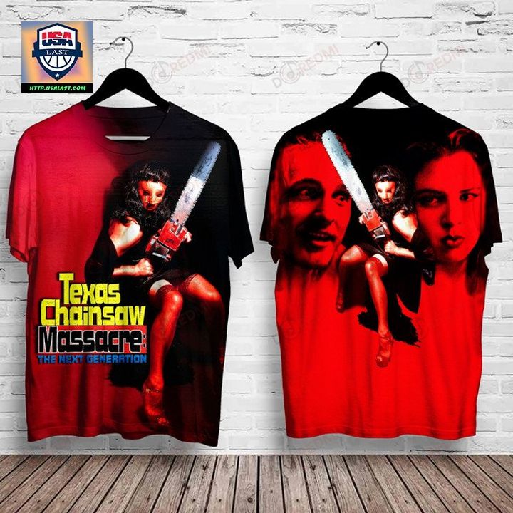 THE TEXAS CHAINSAW MASSACRE THE NEXT GENERATION HALLOWEEN 3D SHIRT – USALAST