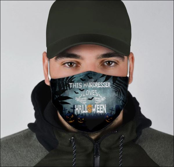 THIS HAIRDRESSER LOVES HALLOWEEN FACE MASK – DNSTYLES