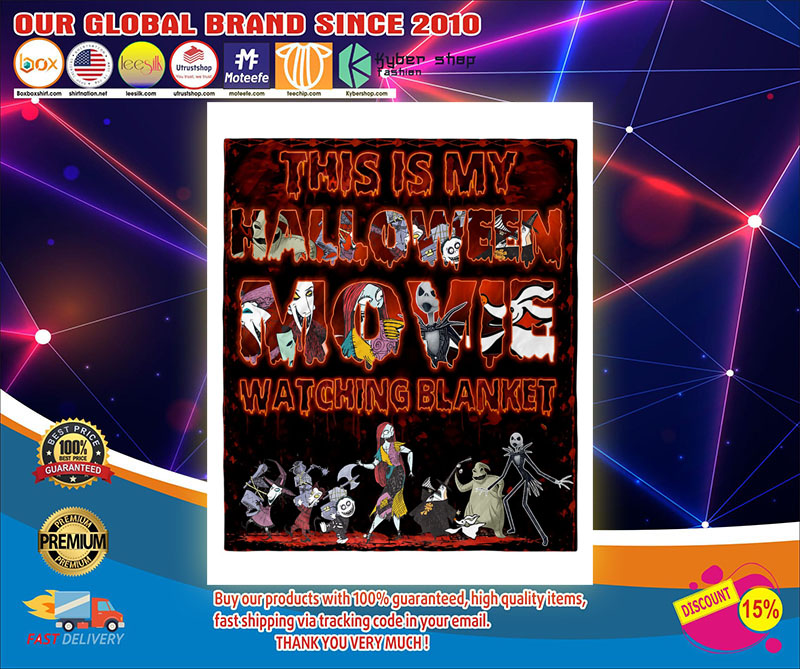 THIS IS MY HALLOWEEN MOVIE WATCHING BLANKET – LIMITED EDITION