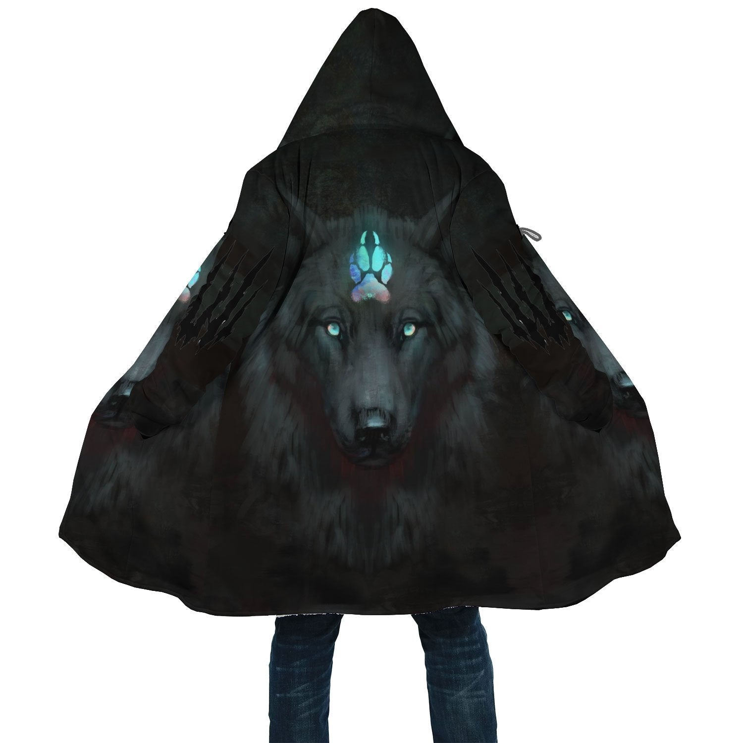 Black Wolf Cloak – The Spirit of the Night Guardians
